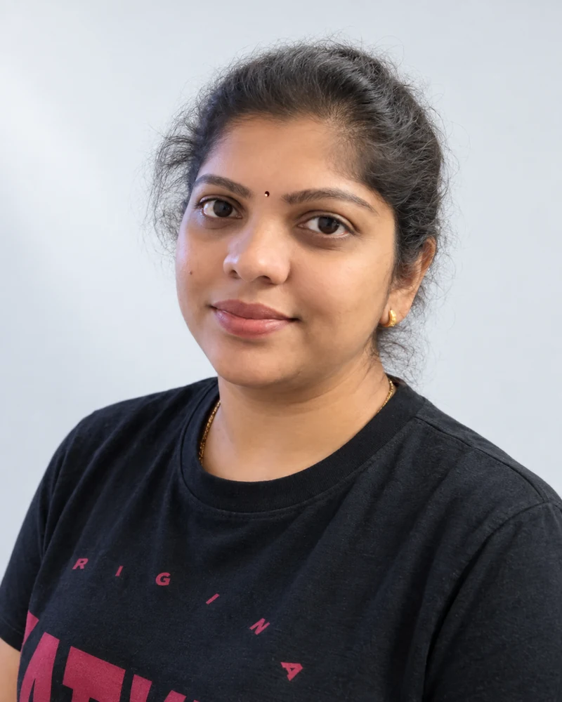 Portrait of Meghana Karri (PostDoc), Now PostDoc at University of Wisconsin-Madison.