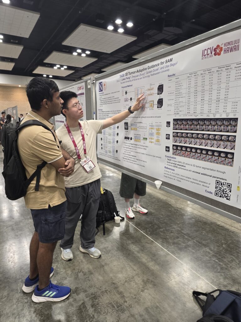 Bagci Lab presents at IEEE ICCV 2025 — original accompanying photograph