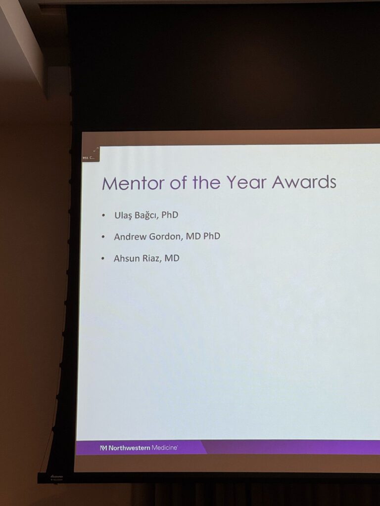 Ulas Bagci receives two Northwestern awards — original accompanying photograph